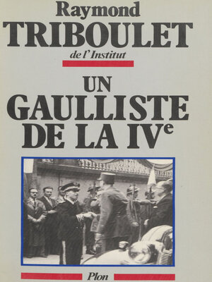 cover image of Un gaulliste de la IVe